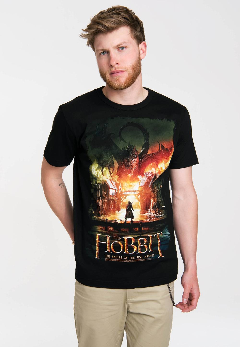 Logoshirt The Hobbit - The Battle Of The Five Armies - T-Shirt Print - Herren Neueste Mode