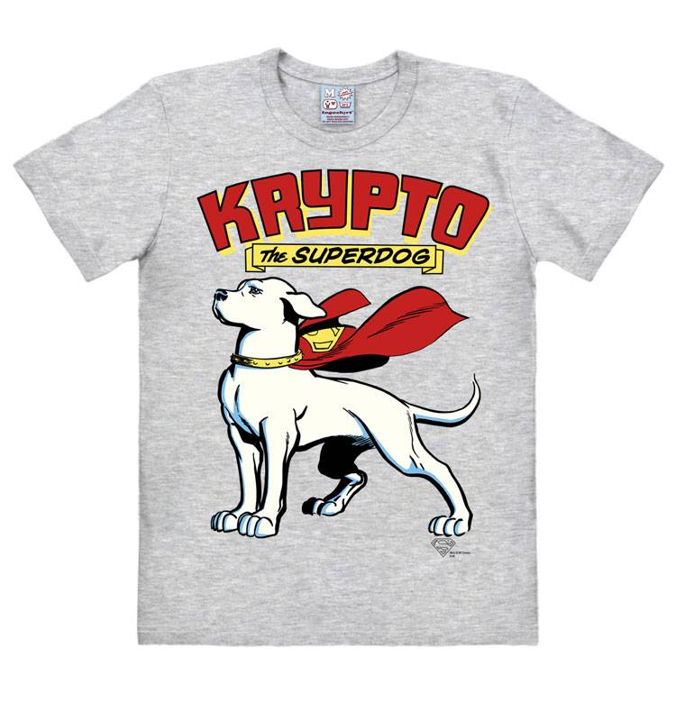 Logoshirt Superman - Krypto - The Superdog - DC Comics - T-Shirt Print - Herren Exklusive Angebote