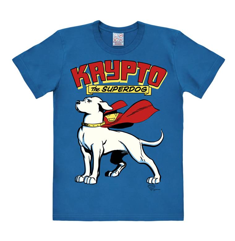 Logoshirt Superman - Krypto - The Superdog - DC Comics - T-Shirt Print - Herren Exklusive Angebote