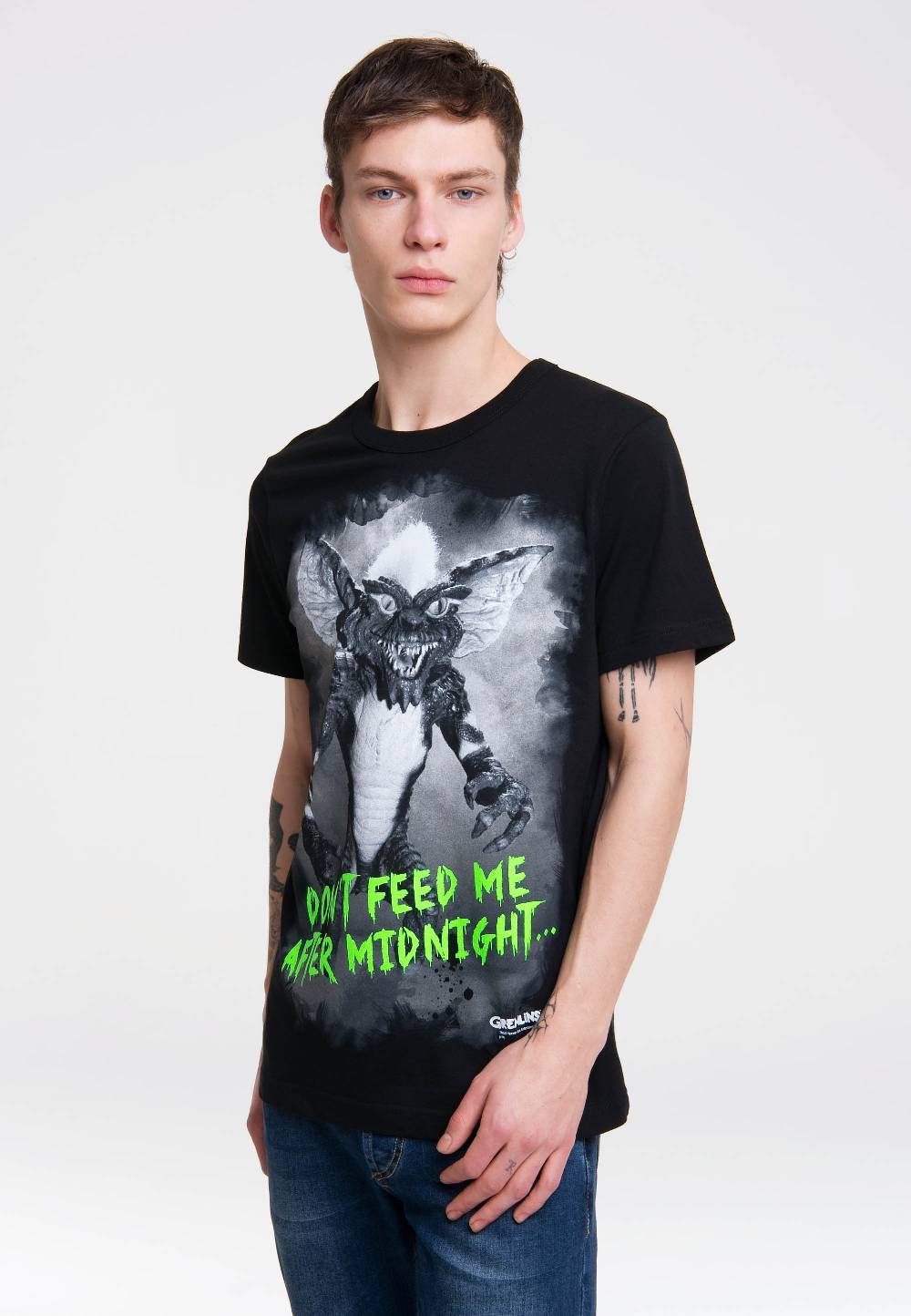 Logoshirt Gremlins - Don't Feed Me After Midnight - T-Shirt Print - Herren Blitzangebot