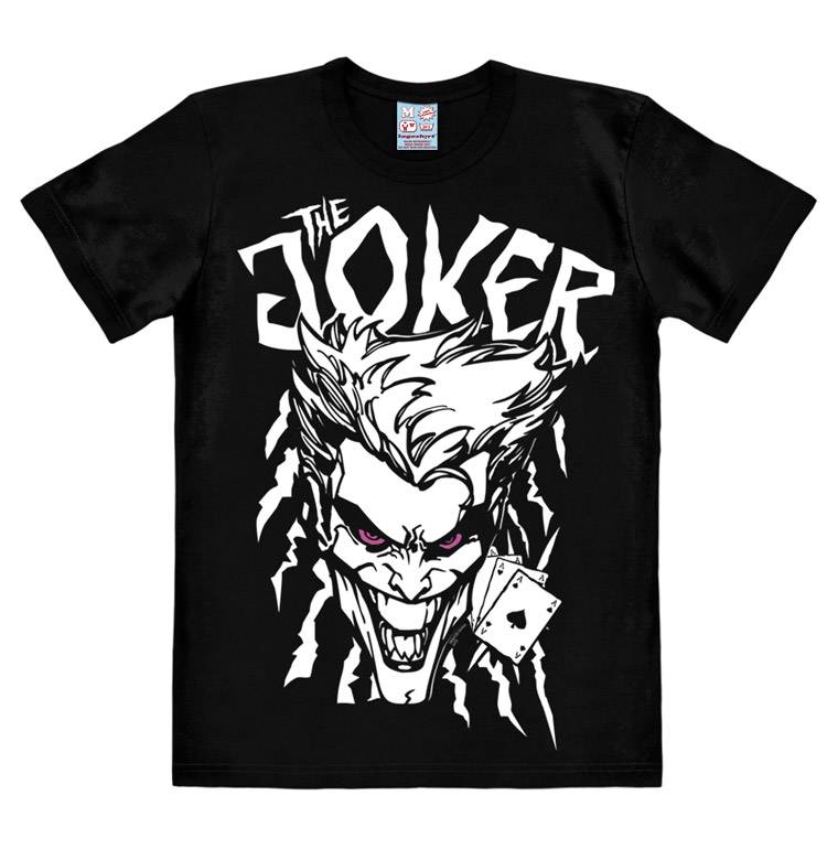 Logoshirt Batman - Joker - Aces - DC Comics - T-Shirt Print - Herren Tägliche Deals
