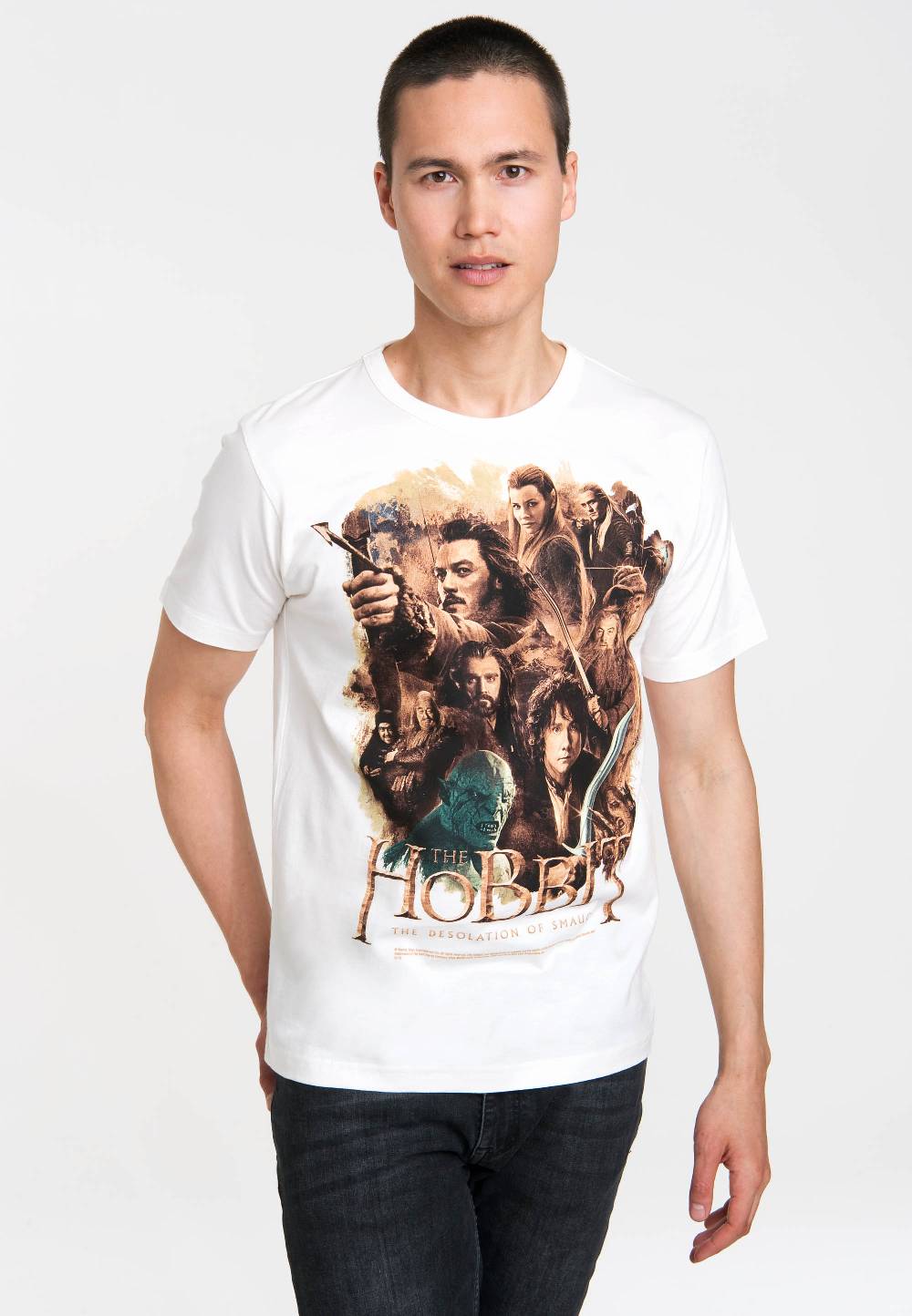 Logoshirt The Hobbit - Poster - T-Shirt Print - Herren Super Sparpreis