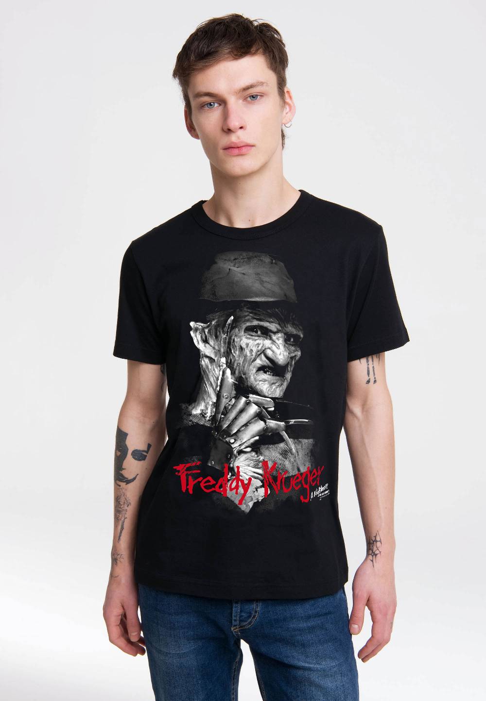 Logoshirt Freddy Krueger - Nightmare on Elm Street - Easyfit - T-Shirt Neueste Stile