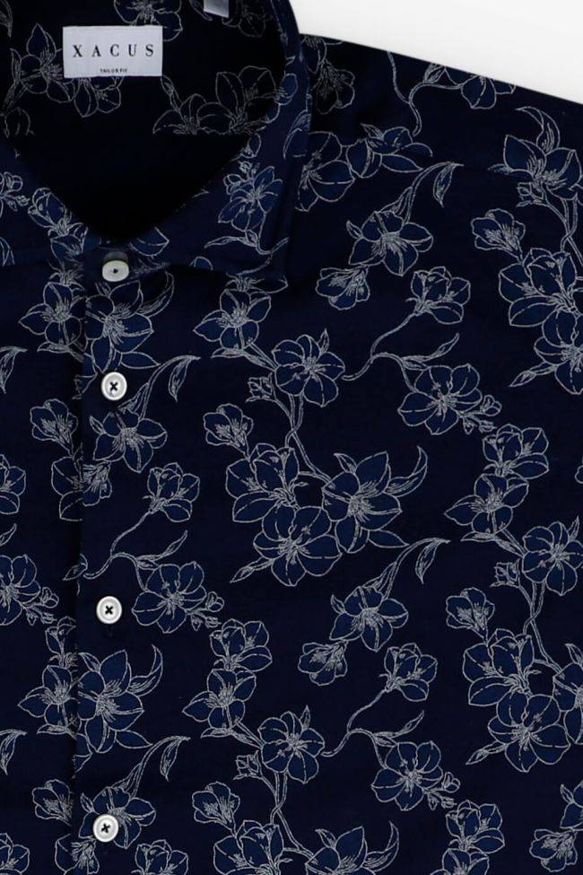 ﻿xacus Hemd Herren Xacus Regular Muster 100% Baumwolle kragen Italienisch Lange Ärmel Versandkostenfrei