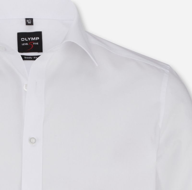 olymp Hemd Herren Olymp Regular Einfarbig kragen Italienisch Lange Ärmel Flash Sale