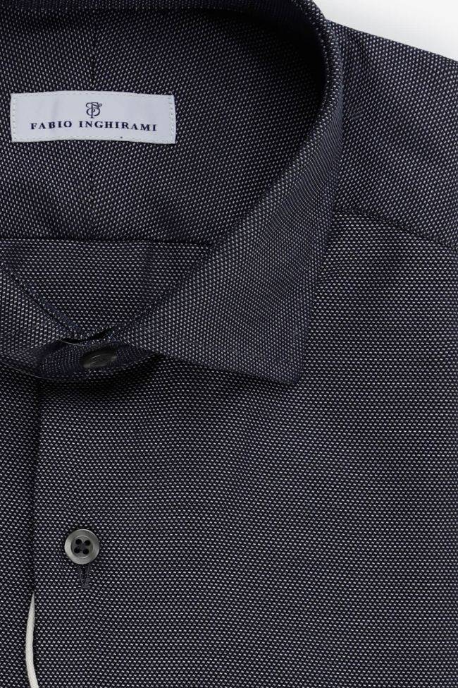 fabio inghirami Hemd Herren Fabio Inghirami Regular Halb Unifarben 100% Baumwolle kragen Französisch Lange Ärmel Begrenztes Angebot