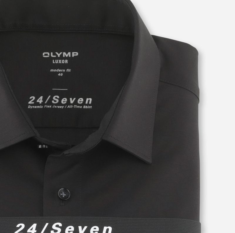 olymp Hemd Herren Olymp Classic Bügelfreie Einfarbig kragen Italienisch Lange Ärmel Exklusive Angebote