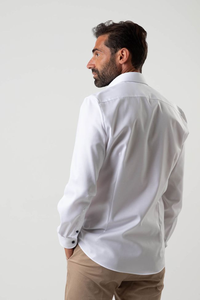 olymp Hemd Herren Olymp Regular Einfarbig 97% Baumwolle 3% elastan kragen Italienisch Lange Ärmel Blitzangebot
