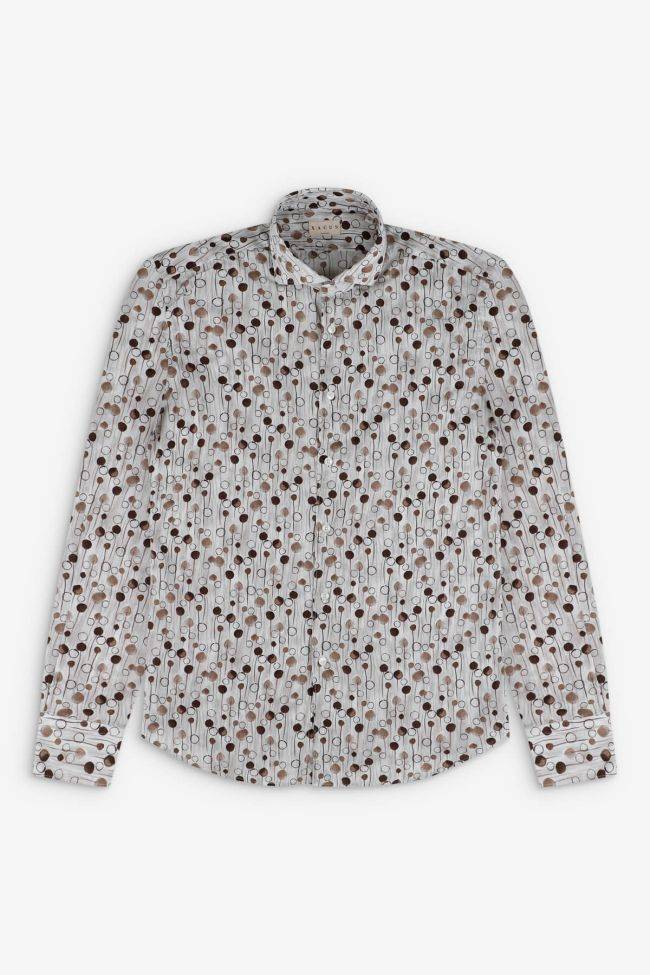 xacus Hemd Herren Xacus Regular Muster 100% Baumwolle gewaschen kragen Französisch Lange Ärmel Wochenangebot