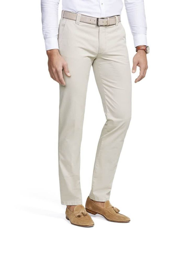 meyer Hose Herren Meyer Chinos Classic Einfarbig