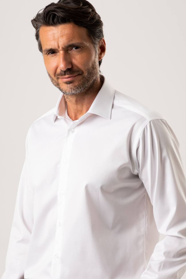 ingram Hemd Herren Ingram Regular Bügelfreie Einfarbig 100% Baumwolle kragen Italienisch Lange Ärmel Black Friday Preise
