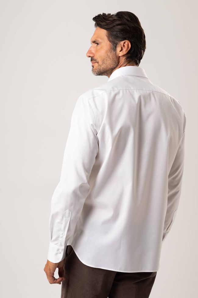 ingram Hemd Herren Ingram Regular Bügelfreie Einfarbig 100% Baumwolle kragen Italienisch Lange Ärmel Black Friday Preise