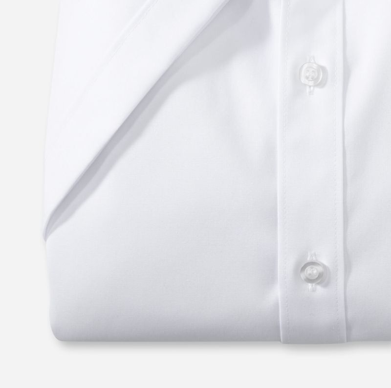 olymp Hemd Herren Olymp Regular Einfarbig kragen Italienisch Kurze Ärmel Günstig kaufen