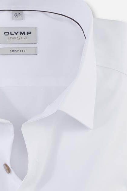 olymp Hemd Herren Olymp Regular Einfarbig kragen Französisch Lange Ärmel Flash Sale
