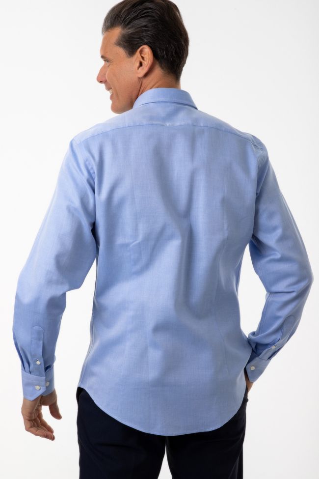 aplomb Hemd Herren Aplomb Regular Einfarbig 100% Baumwolle kragen Button-Down Lange Ärmel Cyber Monday