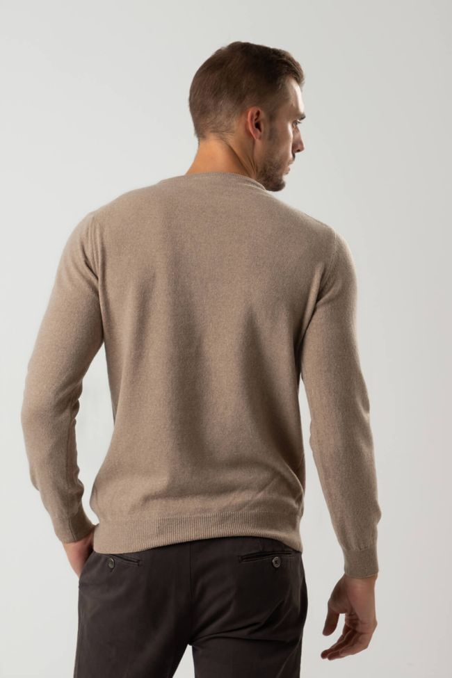 privati firenze Strickwaren Herren Privati Firenze Rundhalsausschnitt Slim Einfarbig 100% Kaschmir Super Sparpreis