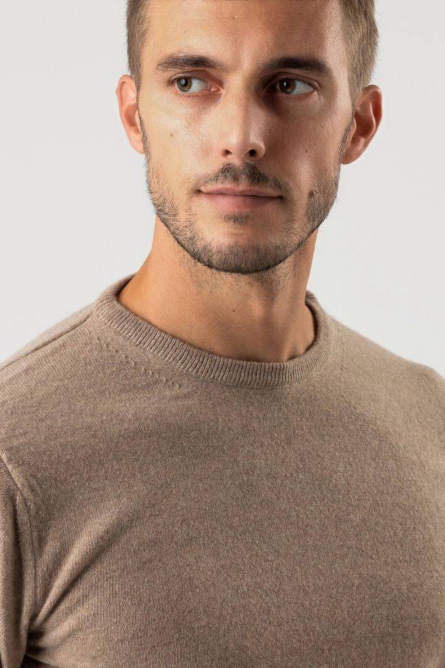 privati firenze Strickwaren Herren Privati Firenze Rundhalsausschnitt Slim Einfarbig 100% Kaschmir Super Sparpreis