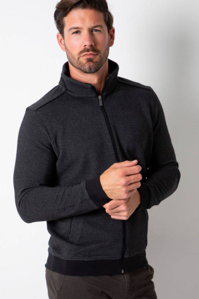 ragman Strickwaren Herren Ragman Reißverschluss Classic Einfarbig 100% winter cotton Bis zu 55% Rabatt