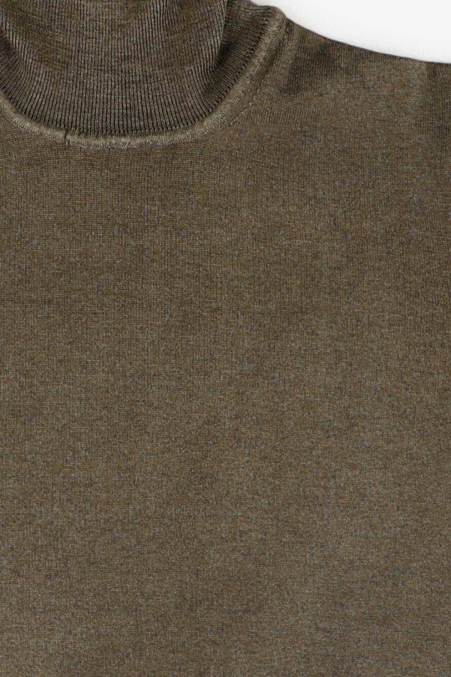 primo emporio Strickwaren Herren Primo Emporio hoher Kragen Slim Einfarbig 100% Wolle Discount Store für neue Produkte