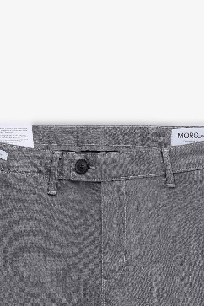 moro Hose Herren Moro Chinos Slim Einfarbig 98% cotton 2% ea Cyber Monday