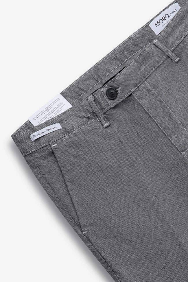 moro Hose Herren Moro Chinos Slim Einfarbig 98% cotton 2% ea Cyber Monday