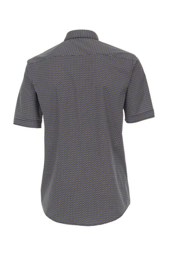 casamoda Hemd Herren Casamoda Classic Muster kragen Button-Down Kurze Ärmel Neueste Mode