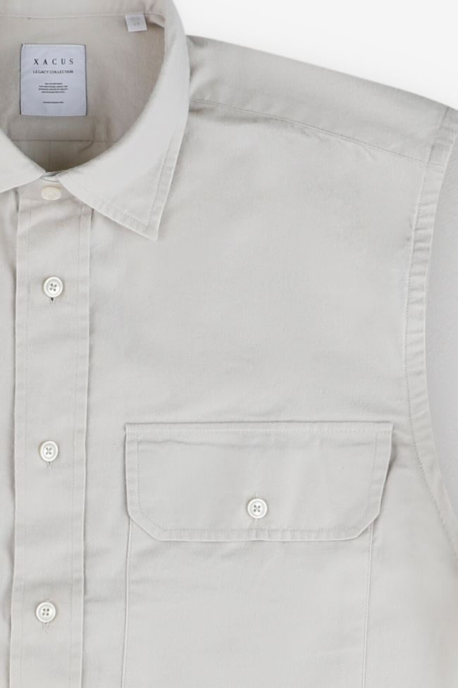 xacus Hemd Herren Xacus Regular Einfarbig 100% Baumwolle kragen Französisch Lange Ärmel Große Rabatte