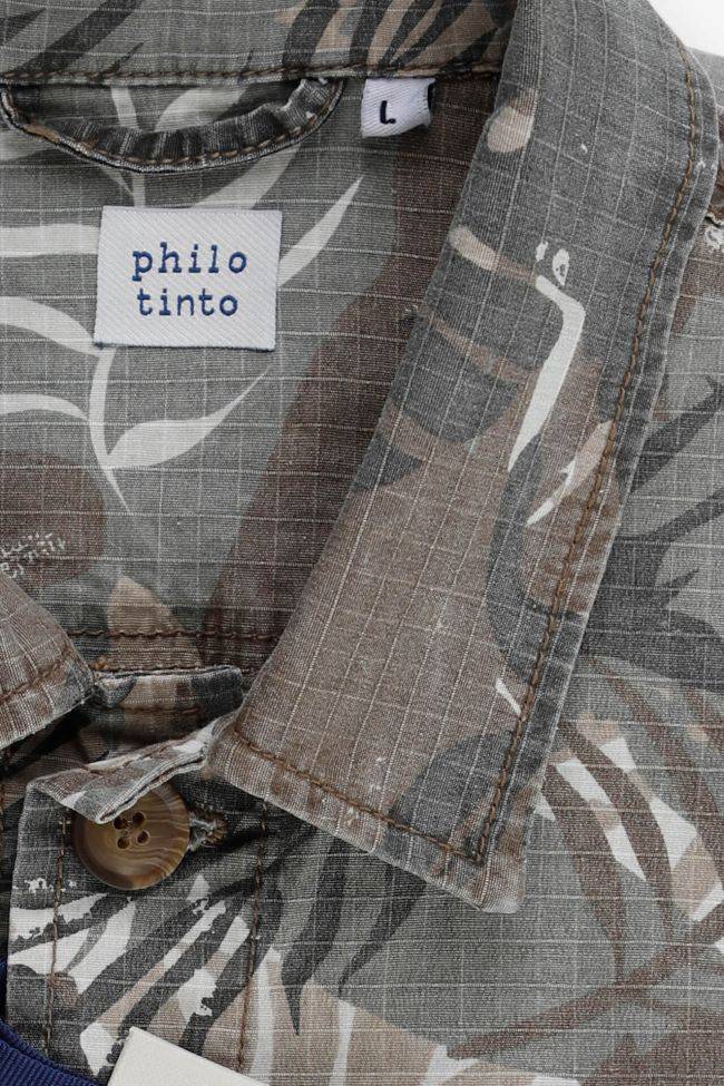 philotinto Hemd Herren Philotinto Regular Muster 100% Baumwolle kragen Italienisch Lange Ärmel Saisonale Angebote