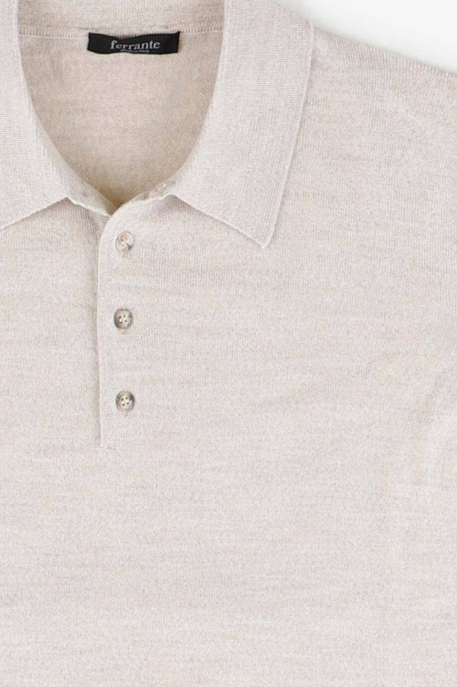 ferrante Strickwaren Herren Ferrante Polokragen Classic Einfarbig 100% Merinowolle Extrafine Neueste Stile