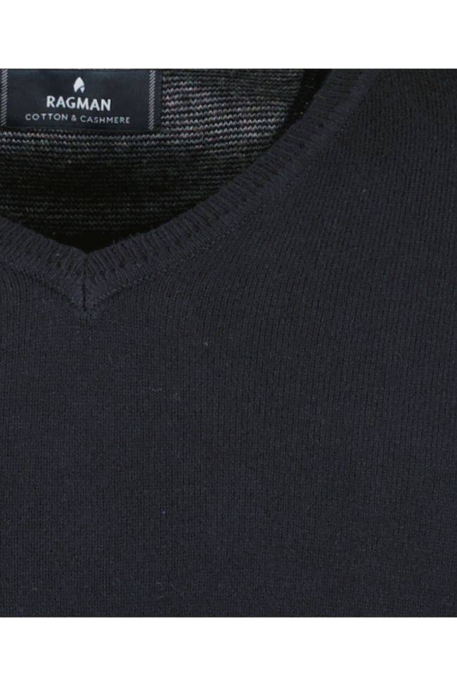 ragman Strickwaren Herren Ragman V-Ausschnitt Classic 50% Rabatt für begrenzte Zeit