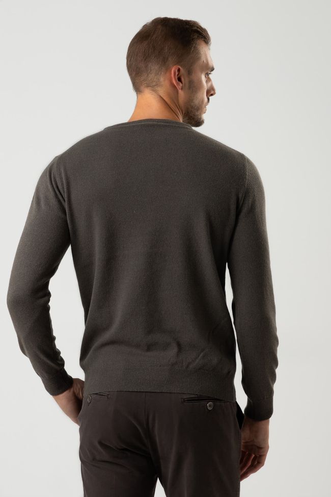 privati firenze Strickwaren Herren Privati Firenze Rundhalsausschnitt Slim Einfarbig 100% Kaschmir Online