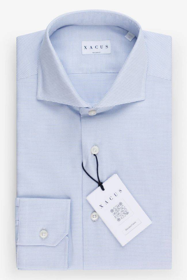 xacus Hemd Herren Xacus Regular Streifen 60% cotton 40% Lyocell kragen Französisch Lange Ärmel Großer Ausverkauf