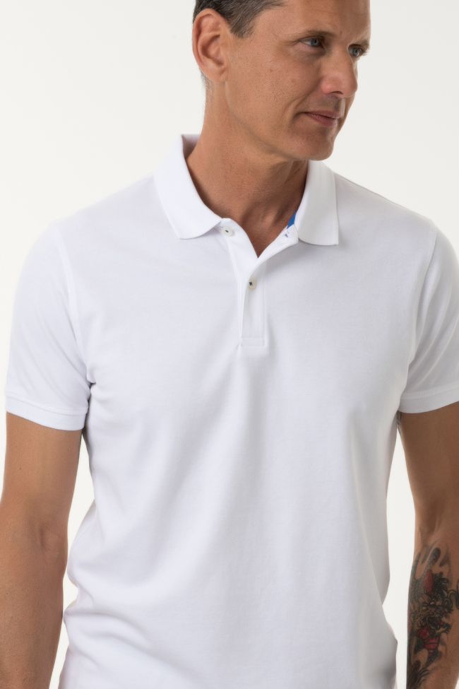 nove11 Poloshirt Herren NOVE11 Slim Einfarbig 100% Baumwolle Kurze Ärmel Top Angebot
