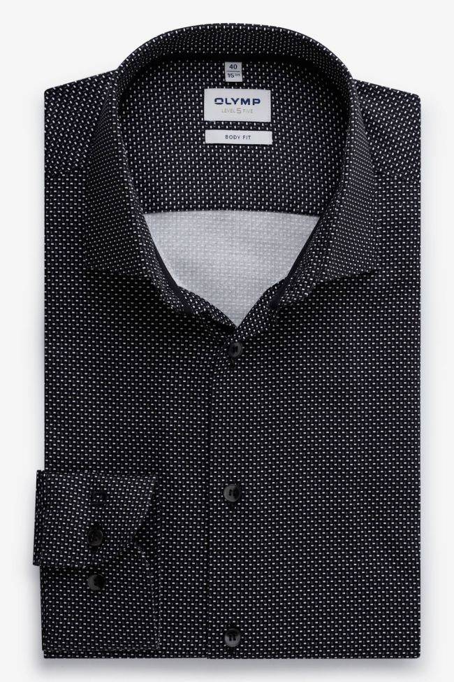 olymp Hemd Herren Olymp Regular Halb Unifarben 97% Baumwolle 3% elastan kragen Französisch Lange Ärmel Online Outlet