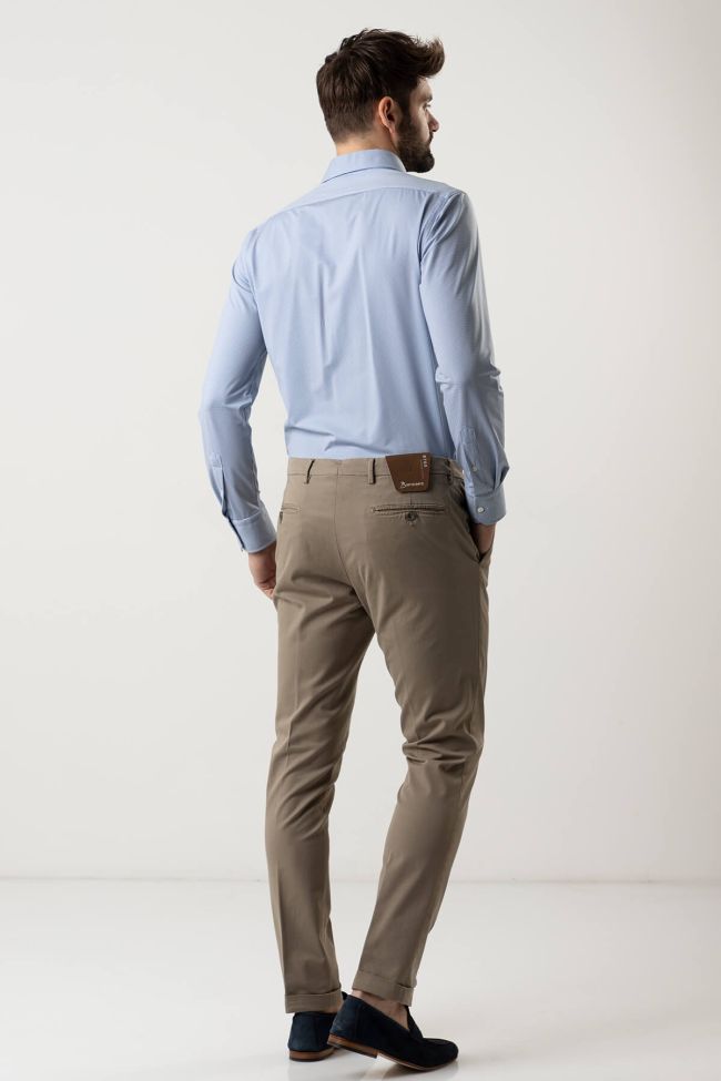 b-settecento Hose Herren B-Settecento Chinos Slim Einfarbig 97% Baumwolle 3% elastan Riesige Ersparnisse