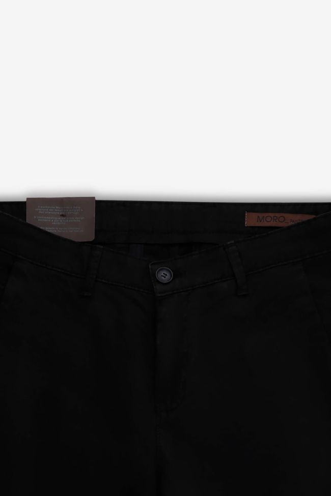 moro Hose Herren Moro Chinos Slim Einfarbig 66% polyester 34%linen Günstig kaufen