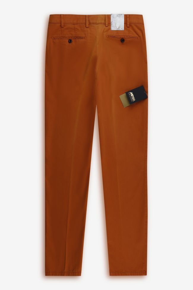 meyer Hose Herren Meyer Chinos Classic Einfarbig 81%cotton 15% kapok 4%elastane Saisonschlussverkauf