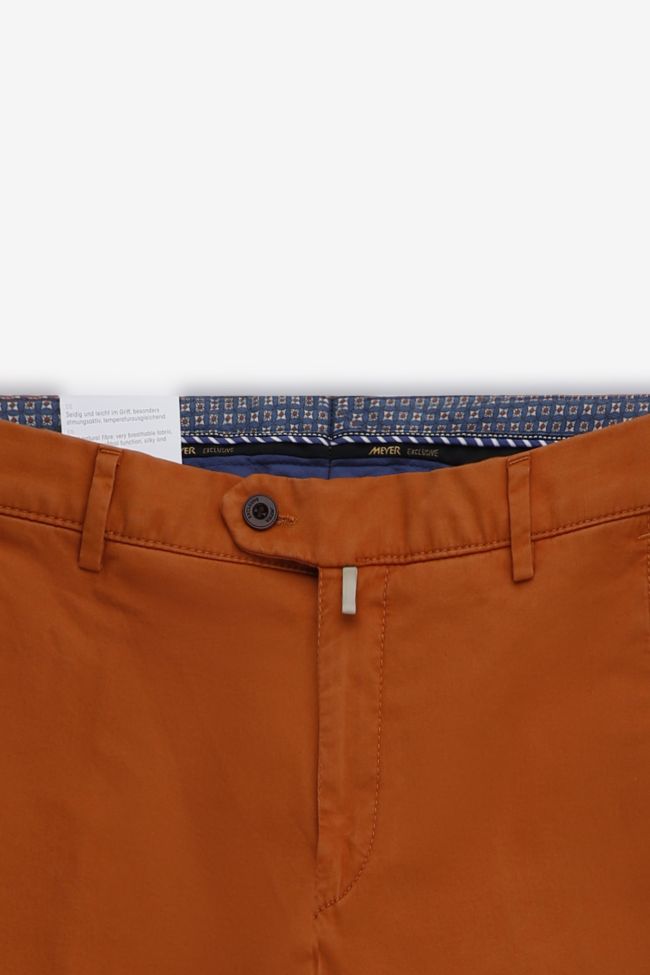 meyer Hose Herren Meyer Chinos Classic Einfarbig 81%cotton 15% kapok 4%elastane Saisonschlussverkauf