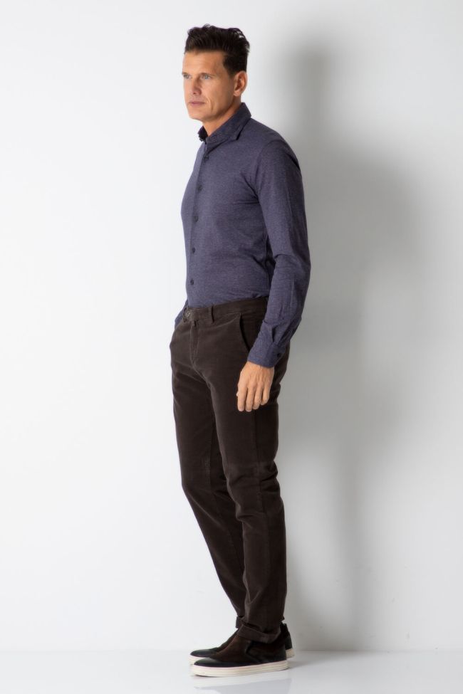 b-settecento Hose Herren B-Settecento Chinos Slim Halb Unifarben 97% Baumwolle 3% elastan Cyber Monday