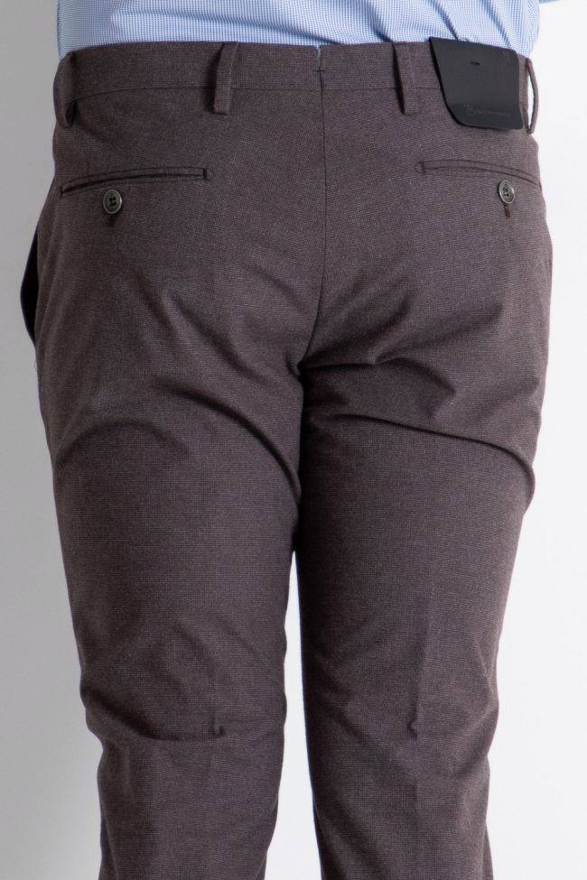 b-settecento Hose Herren B-Settecento Chinos Slim Halb Unifarben 98% cotton 2% ea Weihnachtsangebot