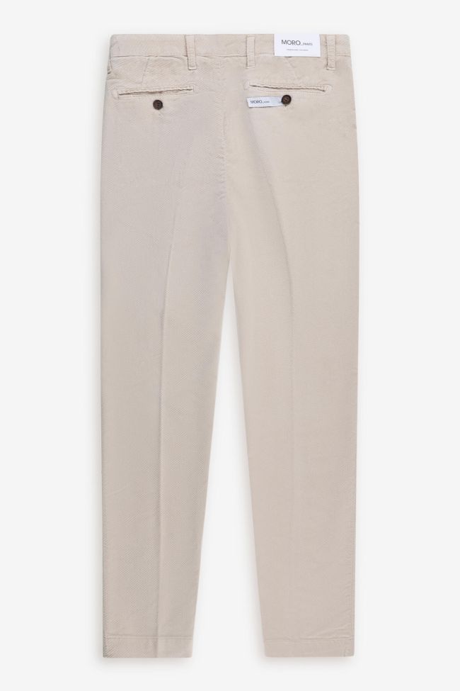 moro Hose Herren Moro Chinos Slim Einfarbig 98% cotton 2% ea Neueste Stile