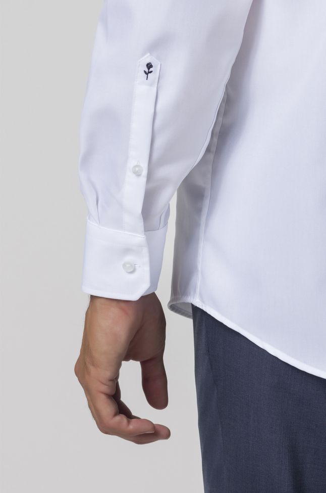 seidensticker Hemd Herren Seidensticker Classic Bügelfreie Einfarbig 100% Baumwolle kragen Button-Down Lange Ärmel Zeitlich begrenztes Angebot