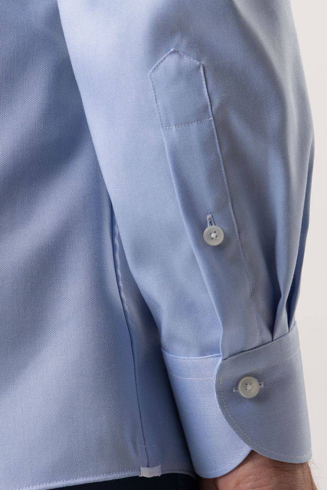 xacus Hemd Herren Xacus Regular Bügelfreie Einfarbig 100% Baumwolle kragen Französisch Lange Ärmel Neuheiten