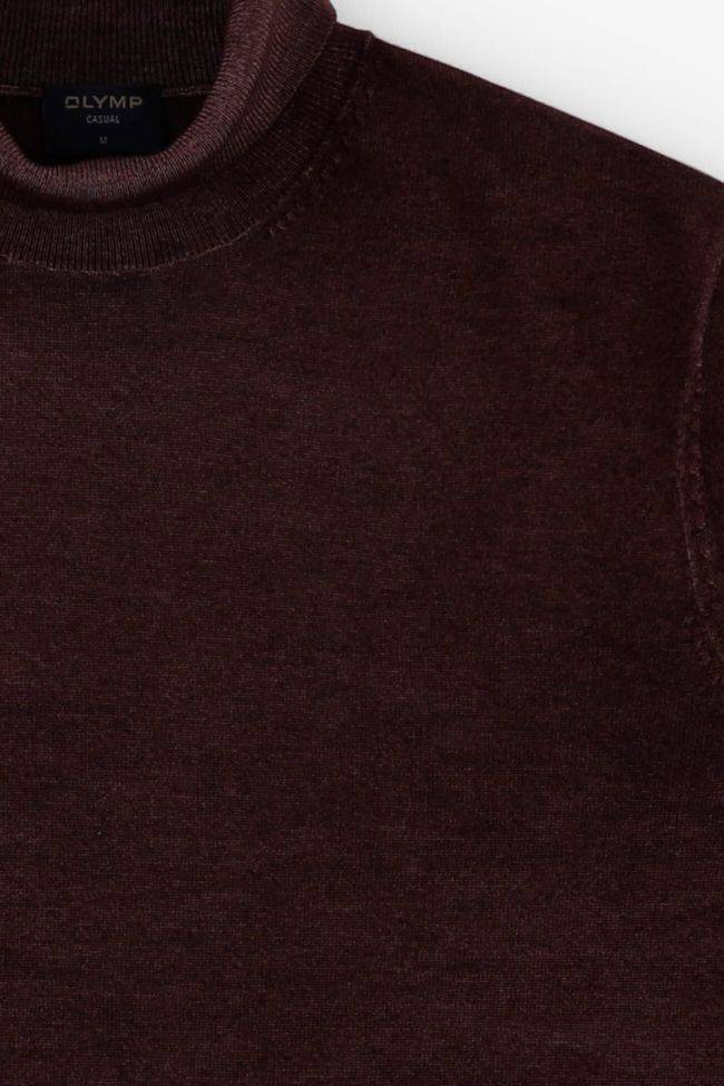 olymp Strickwaren Herren Olymp hoher Kragen Regular Einfarbig 100% Wolle Online