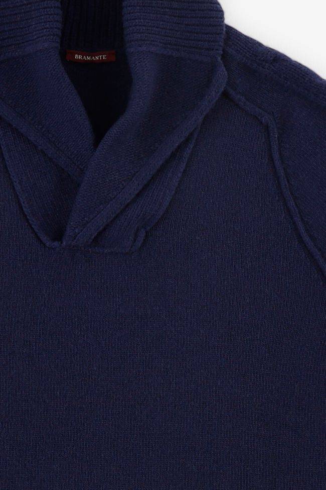 bramante Strickwaren Herren Bramante hoher Kragen Slim Einfarbig 100% Merinowolle Extrafine Großer Ausverkauf