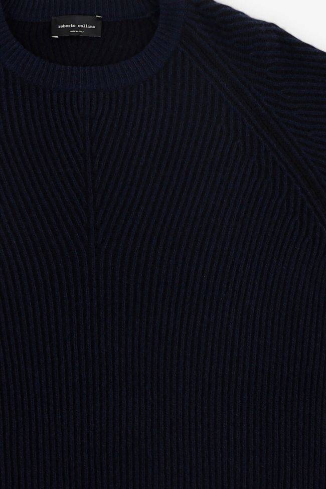 roberto collina Strickwaren Herren Roberto Collina Rundhalsausschnitt Regular Halb Unifarben 100% Merinowolle Extrafine Online Shopping