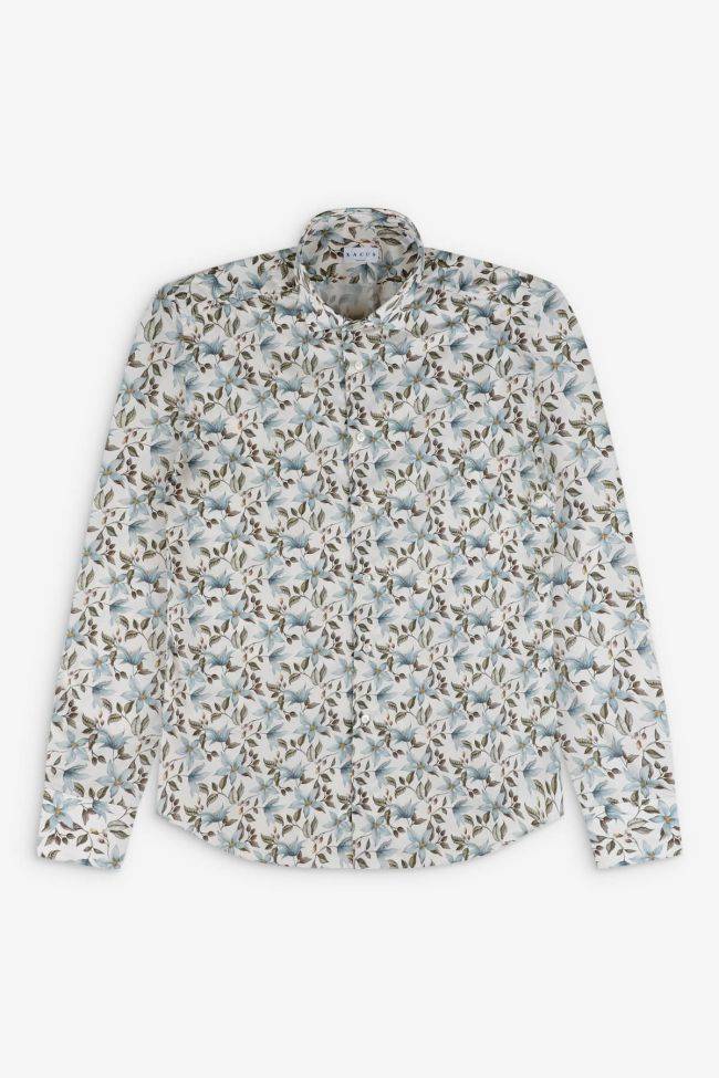 xacus Hemd Herren Xacus Regular Muster 100% Baumwolle kragen Französisch Lange Ärmel Saisonschlussverkauf