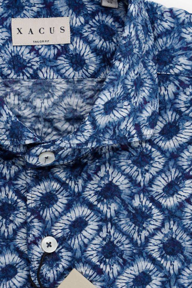 xacus Hemd Herren Xacus Regular Muster 100% Baumwolle gewaschen kragen Französisch Lange Ärmel Große Rabatte