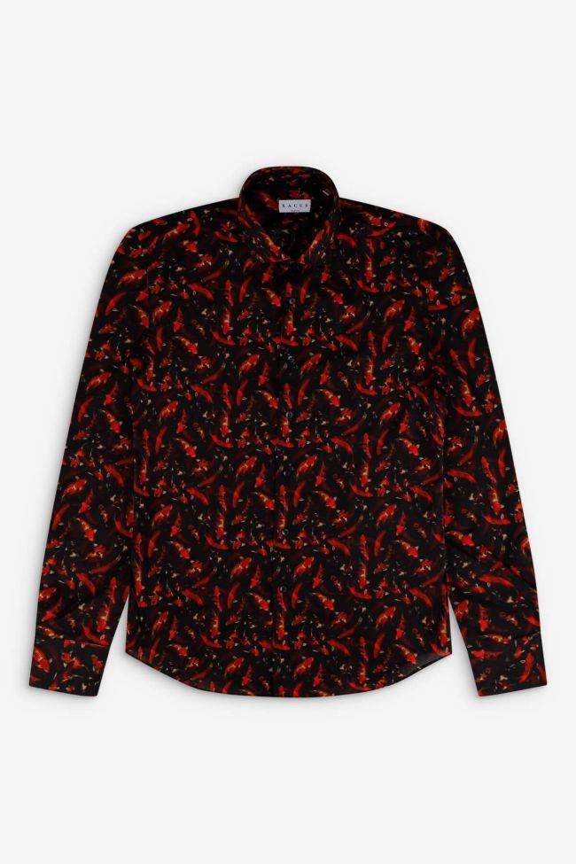 xacus Hemd Herren Xacus Regular Muster 100% Baumwolle kragen Französisch Lange Ärmel Sonderangebote