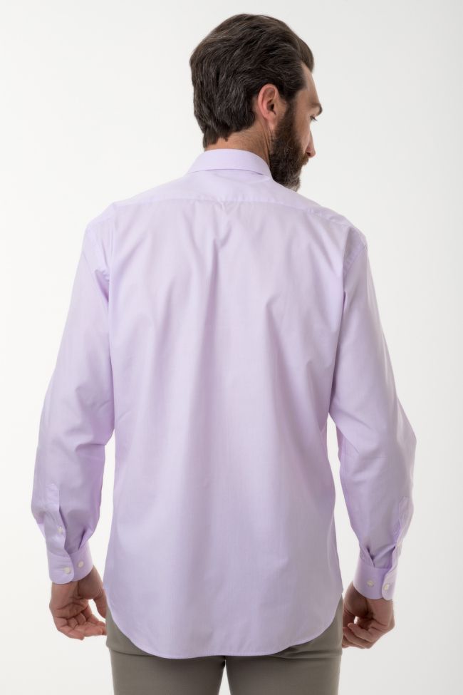 aplomb Hemd Herren Aplomb Classic Einfarbig 100% Baumwolle kragen Italienisch Lange Ärmel Begrenzte Freigabe